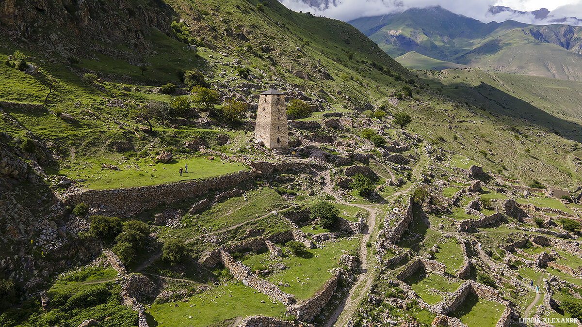 Кабардино-Балкария башня Абаевых