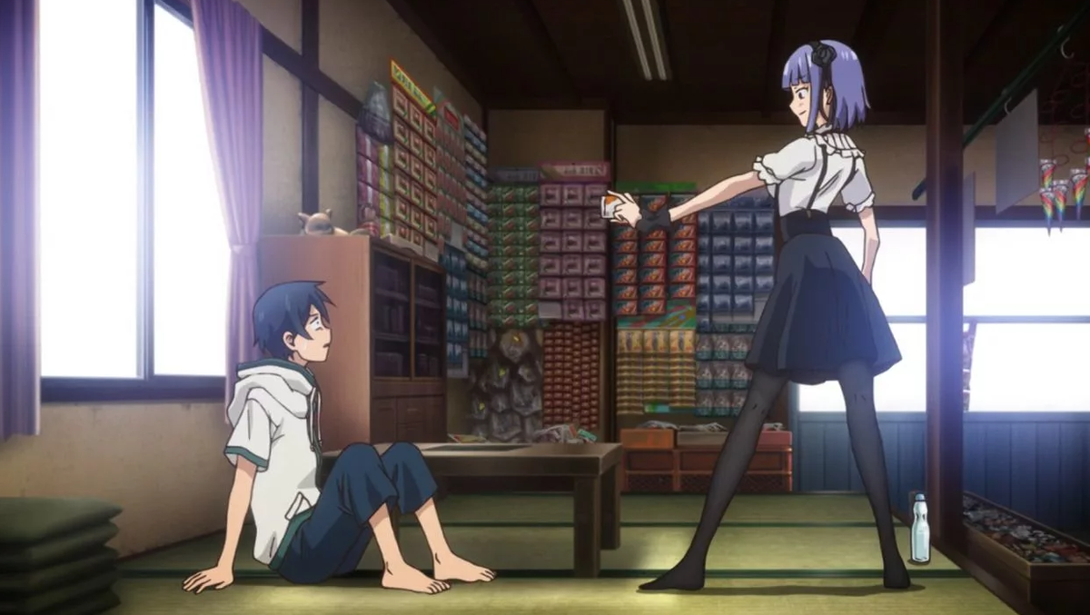 Kashi shop. Dagashi Kashi 2 сезон. Аниме магазинчик сладостей 2 сезон. Магазинчик сладостей аниме 1 сезон. Аниме магазинчик сладостей 1 сезон 1 серия.