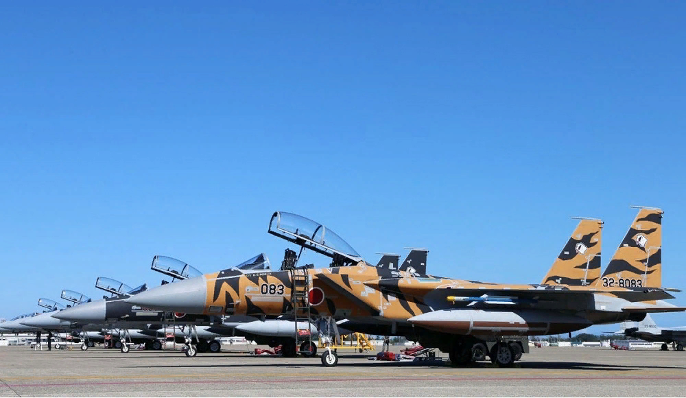 F-15J был потерян в понедельник