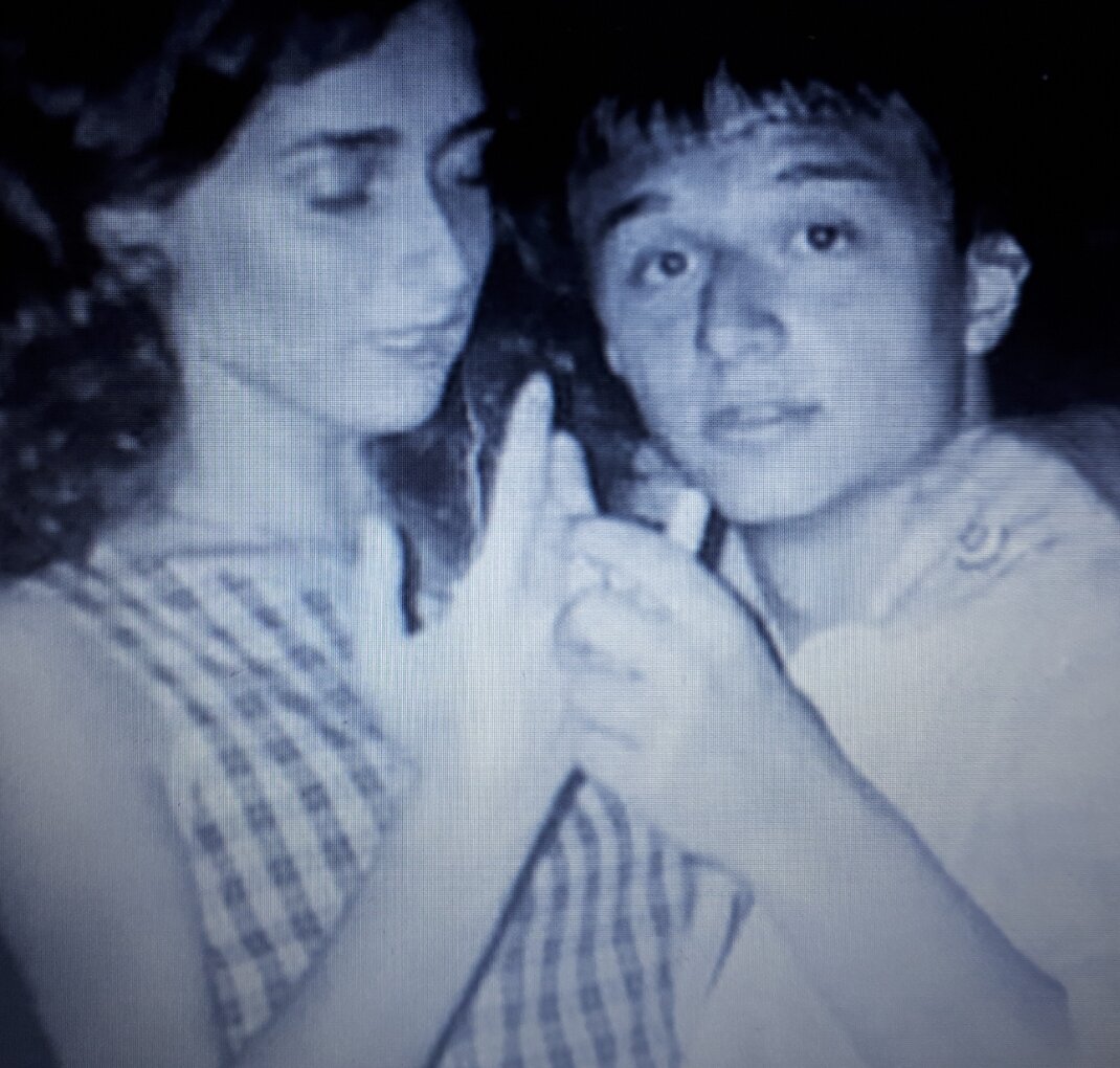 Максим и Катя в юности