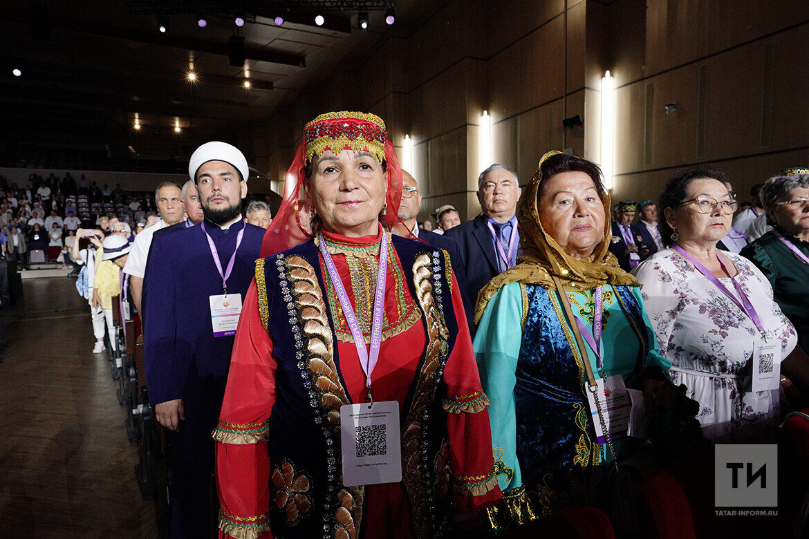 Почти 600 человек прибыли на VIII съезд Всемирного конгресса татарФото: © Салават Камалетдинов / «Татар-информ»