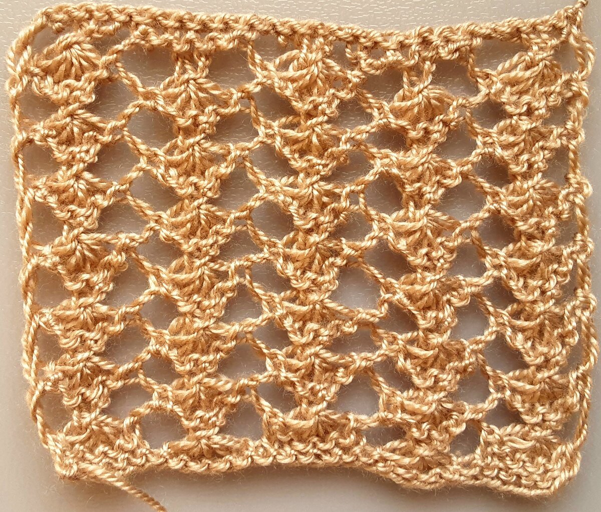 Изнаночная сторона узора.