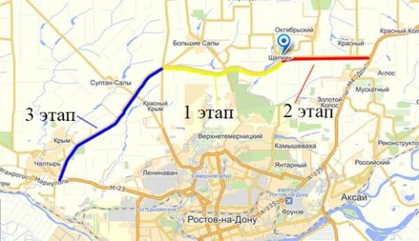 Карта северный ростов на дону