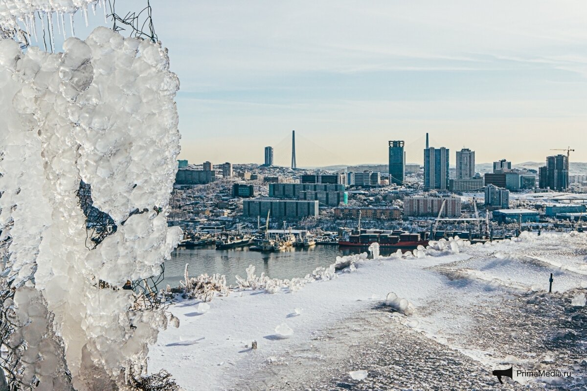 море во владивостоке зимой