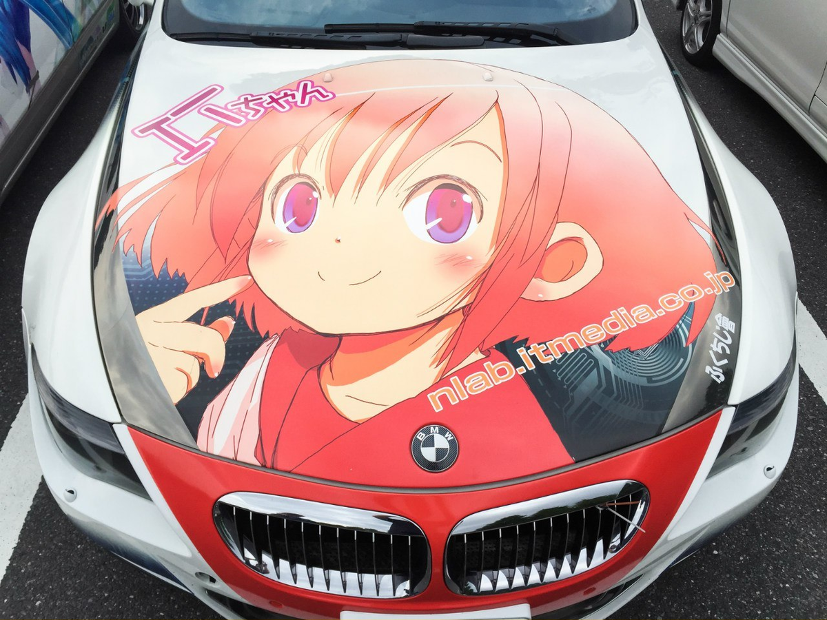 На капоте няша? Это стиль «Itasha»! | TopTuning | Дзен