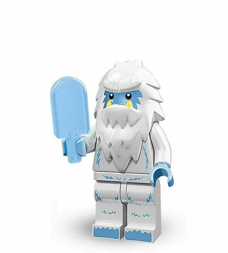 Третье место - йети. У йети просто офигенная голова. Крутая морожнка.А Также крутые торс, ноги.