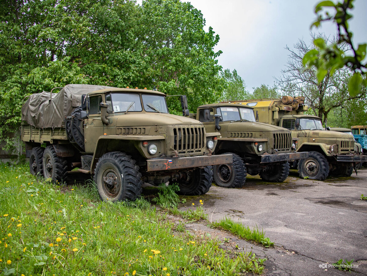 Нашёл заброшенную военную автошколу с ржавеющей техникой. УРАЛы, Камаз,  ЗиЛы-131 😯🚚😪 | Промышленный турист | Дзен