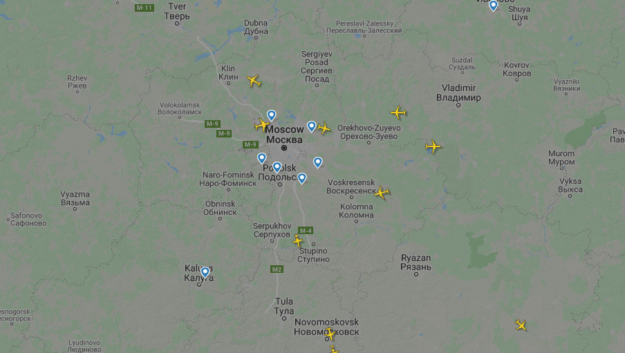 Небо в Москве, Европе и Америке - 01.06.2020