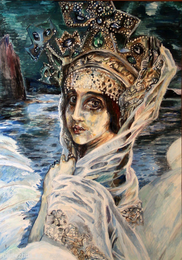 Врубель. Царевна Лебедь