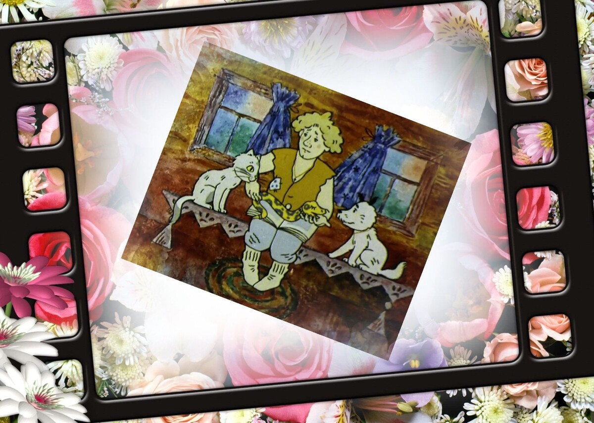 кадр из мультфильма "Волшебное кольцо" 