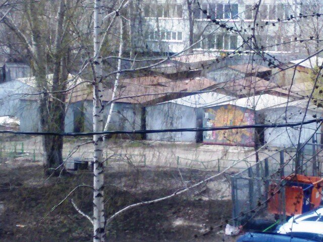 все гаражи на месте