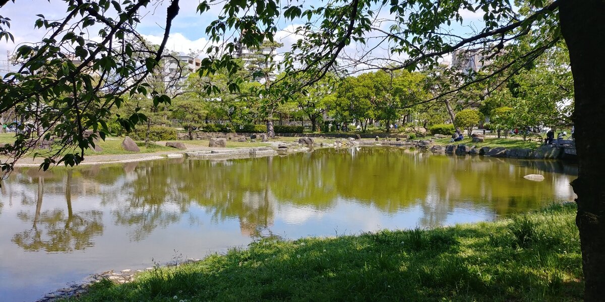 парк в Осаке