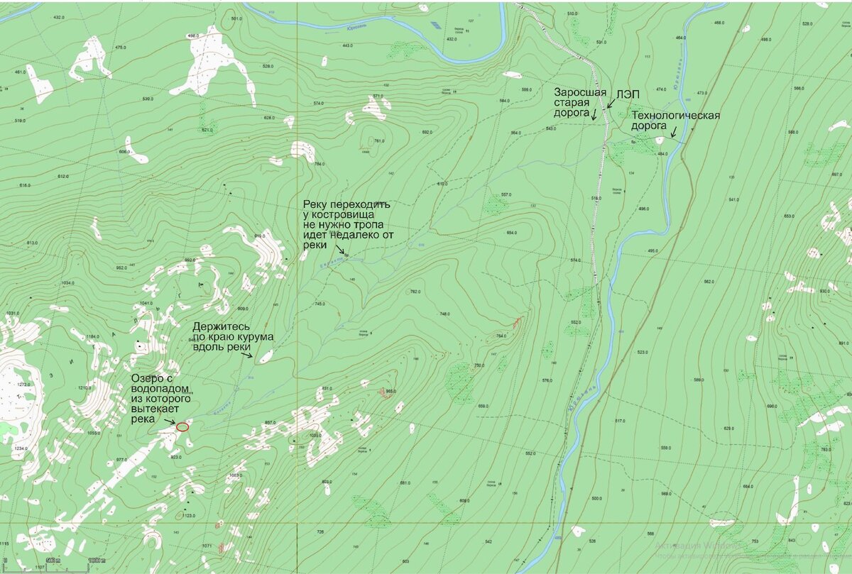 Национальный парк зигальга карта