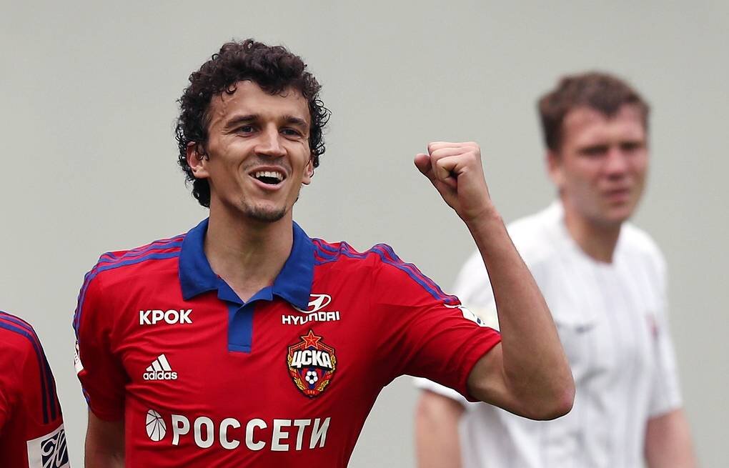 Роман Ерёменко в составе Московского ЦСКА