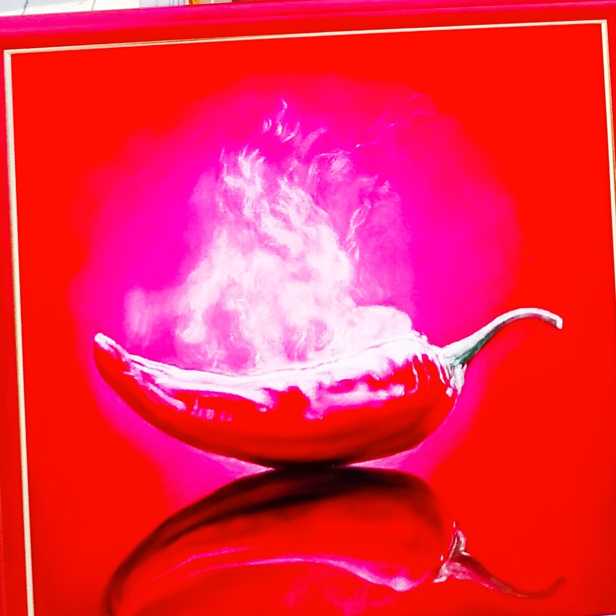 Картина на бархате.