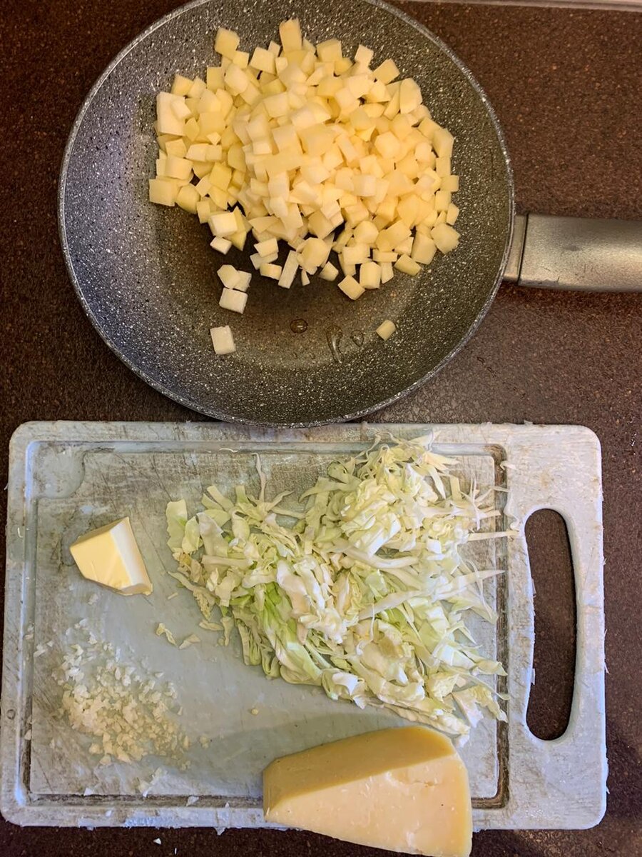 Картошка и капуста готовы