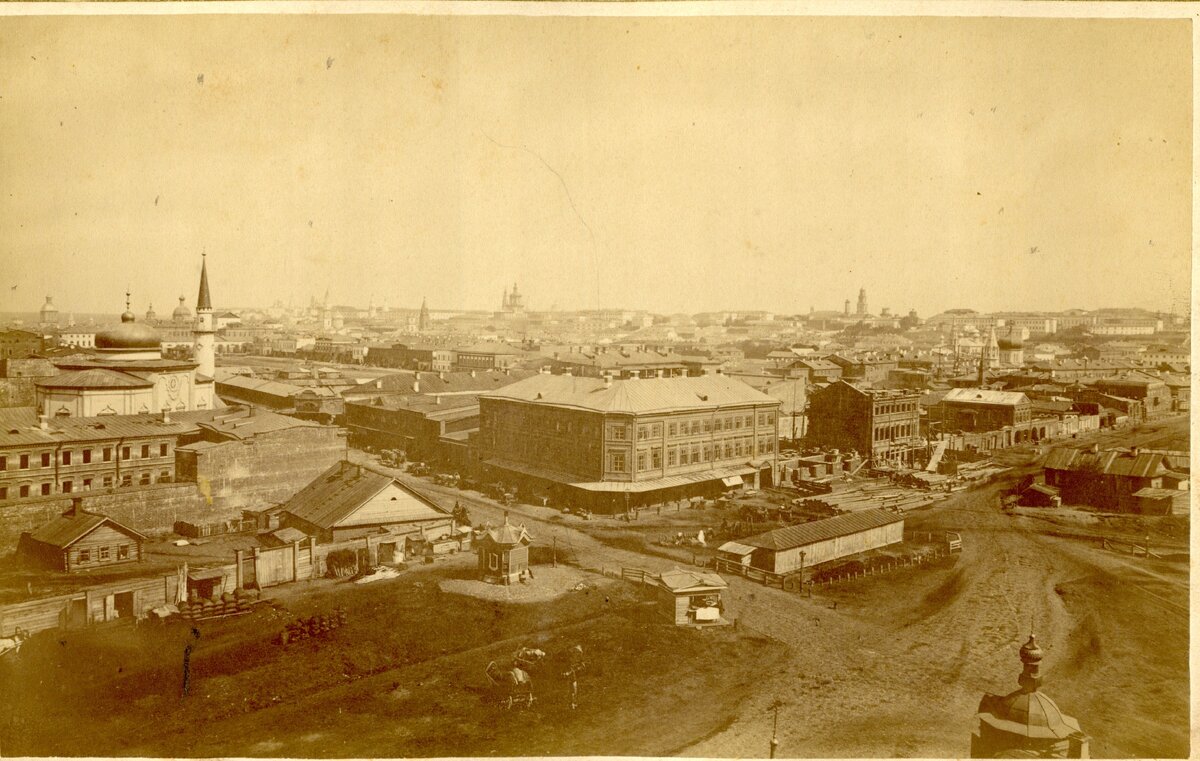 Евангелистовская улица Казани, именно там в 1911 г. размещался синематограф "Буфф".  Фото: личный архив