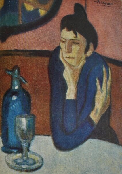 «Любительница абсента» 1901, Пабло Пикассо