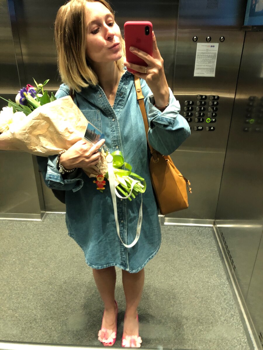 Платье - 12storeez (носила ВСЮ беременность, и сейчас....купила второе похожее)