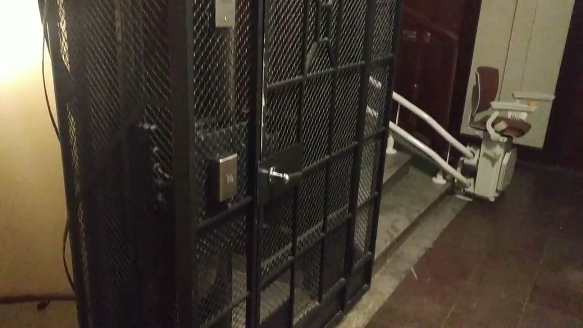 Посадочная площадка на одном из этажей (взято из интернета)