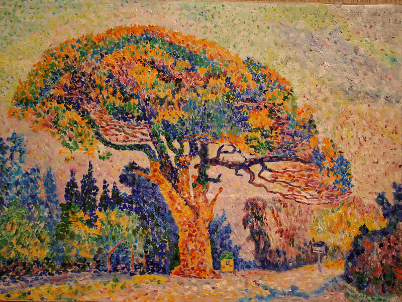 Поль Синьяк. Сосна.