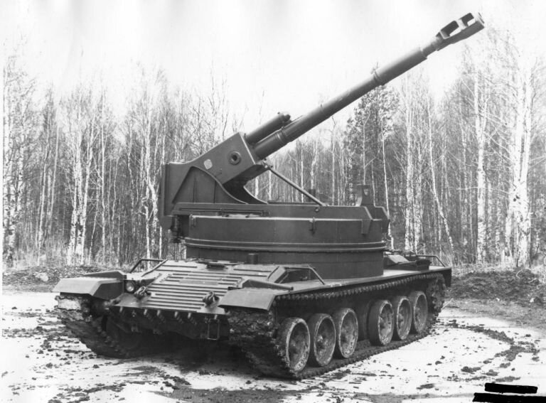 Первый прототип. Орудие Д-20.