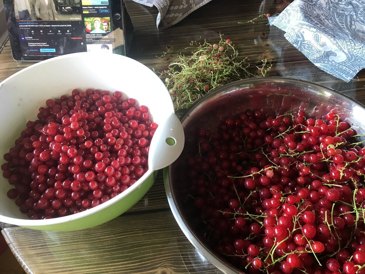 Перебираем ягоду, моем и подсушиваем на полотенце