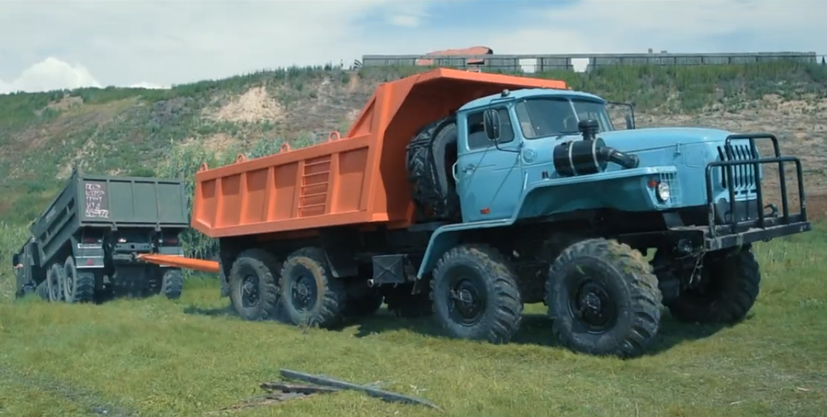 Вездеход 8x8 Урал