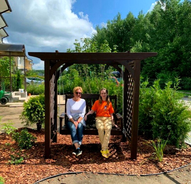 Наша лучезарная клиентка Анастасия. Посмотрите в карусели всю приятность общения :)