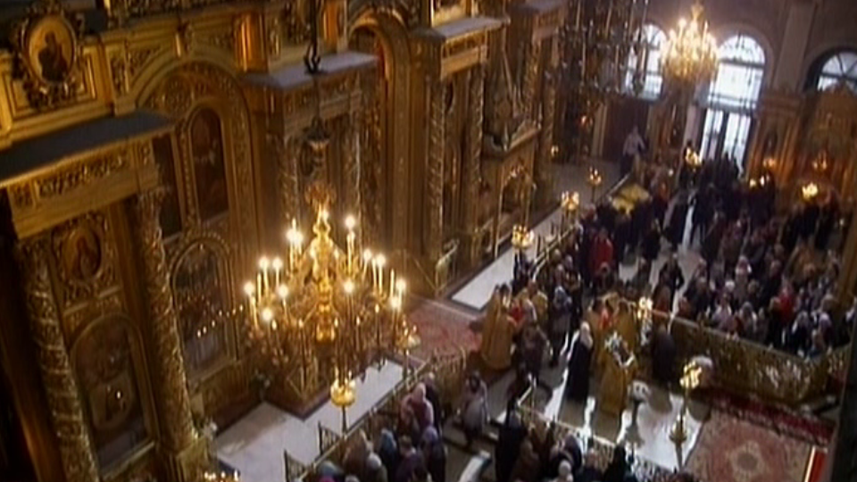 Христиане в храме