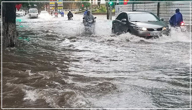 Тропический шторм «Синлаку» нанёс удар по Вьетнаму: погибли 2 человека. Фото: VnExpress.
