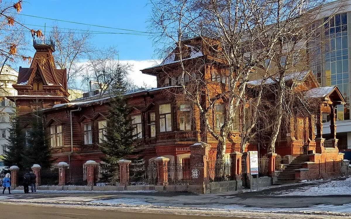 Старые дома екатеринбурга фото