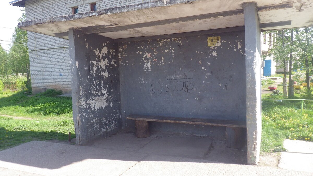 наша деревенская остановка "до"