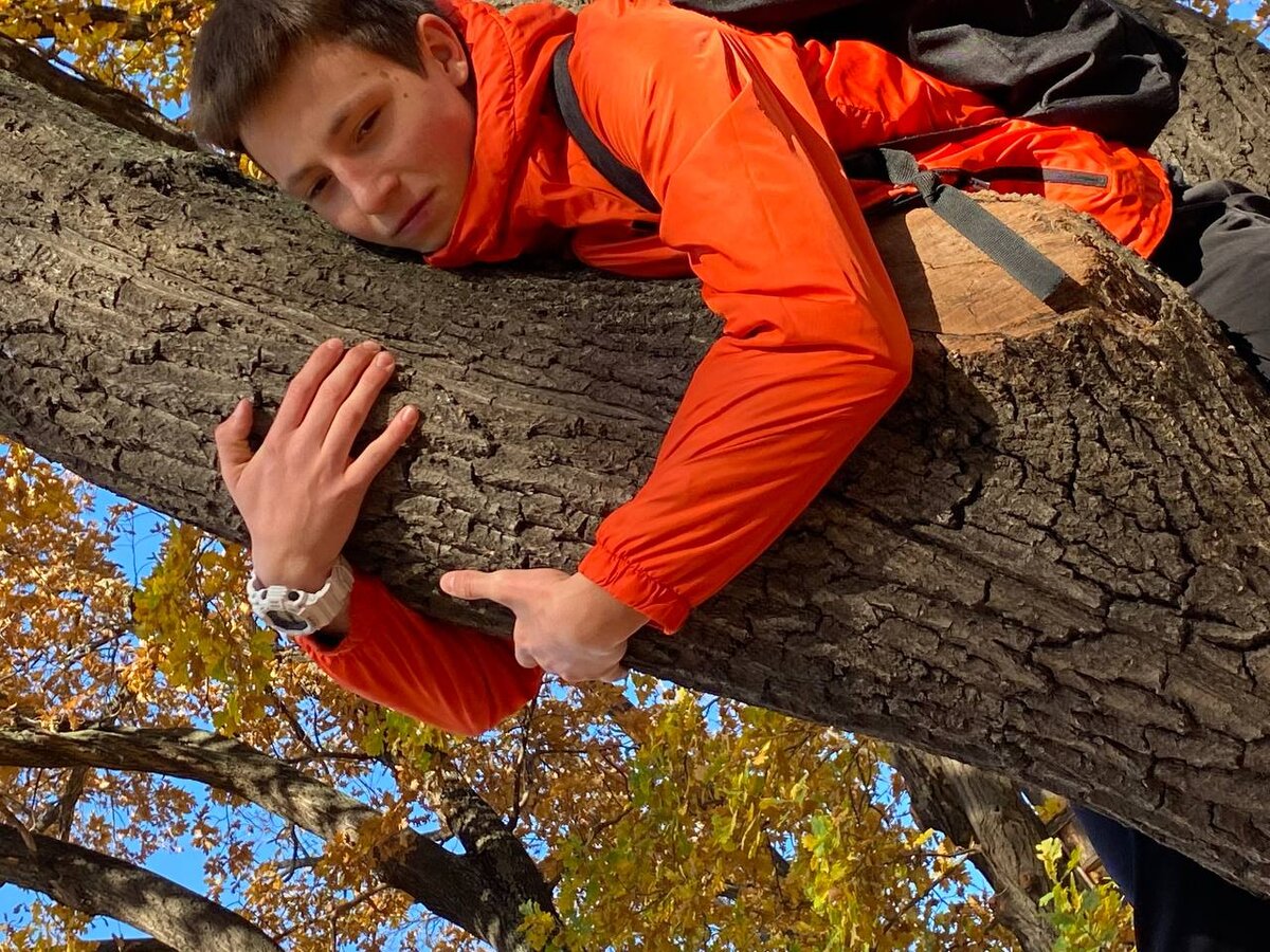 отличная поза, чтобы задуматься о жизни