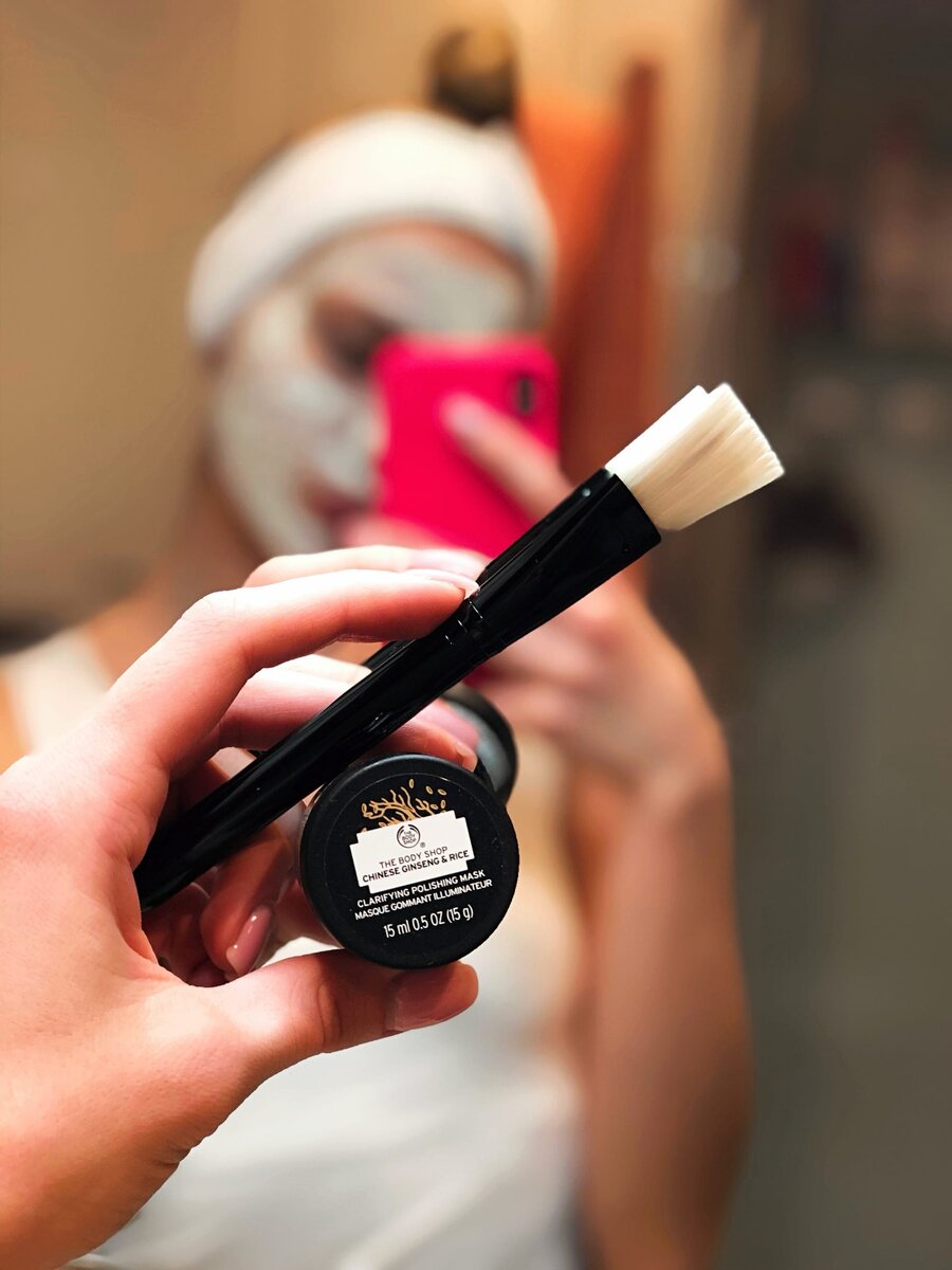 Маска от THE BODY SHOP Chinese Ginseng&Rice