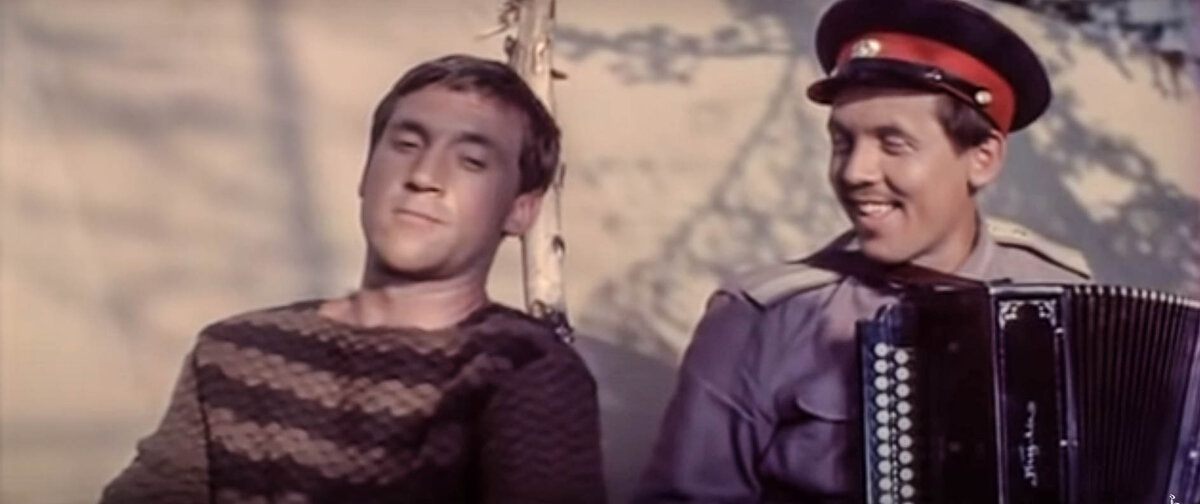 Владимир Высоцкий и Валерий Золотухин