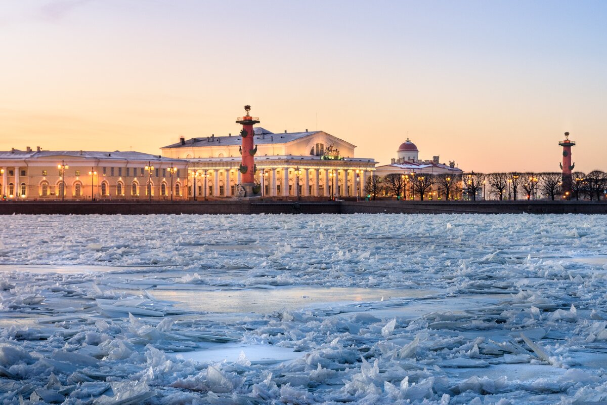 санкт петербург в январе