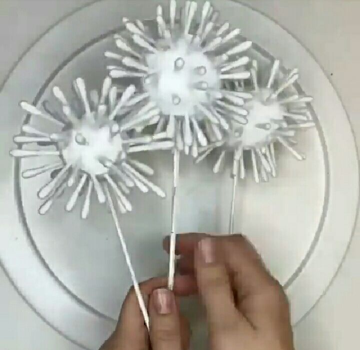 снежные одуванчики