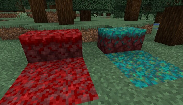 Багровый и искаженный нилий