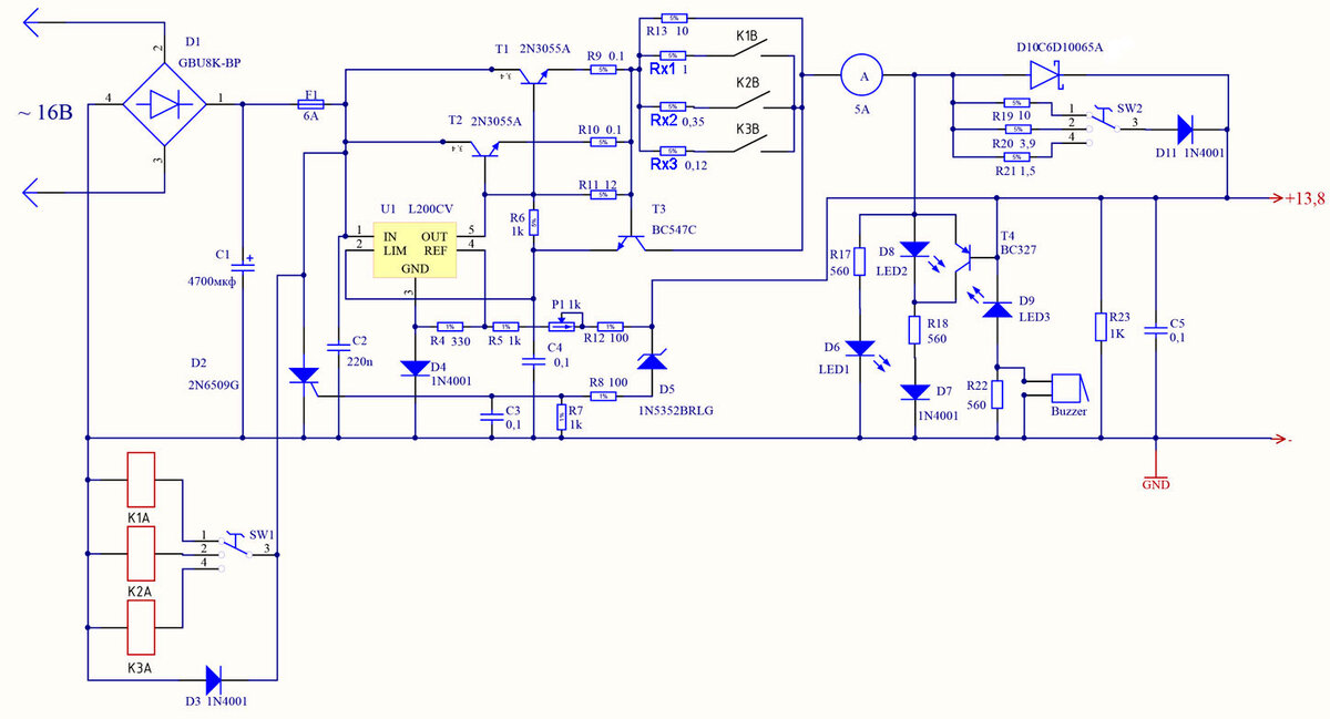 T112-16-12, Power thyristor 16A 1200V