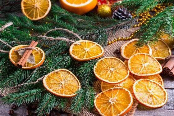 Как засушить апельсины для декора?