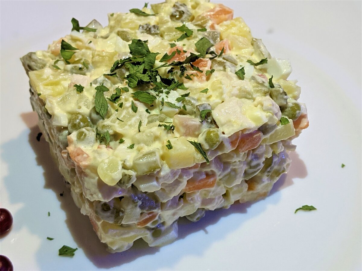 Мой любимый оливье