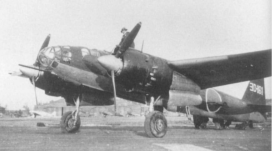 P1Y1-S Ginga с радиолокатором H6.  На рассвете 2 апреля 1945 этот борт атаковал у Токио одиночный B-29 и "вроде сбил". 