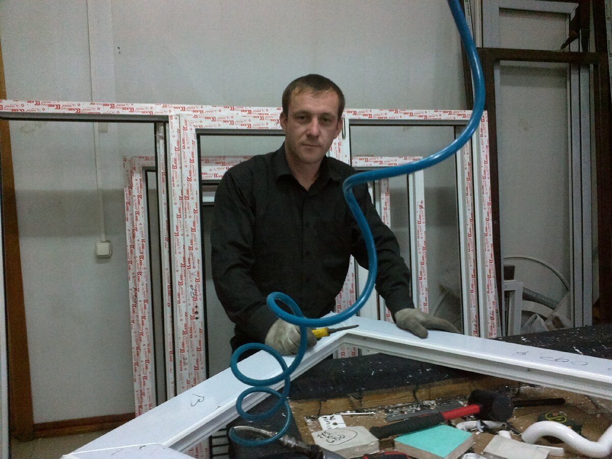 Я за изготовлением окон