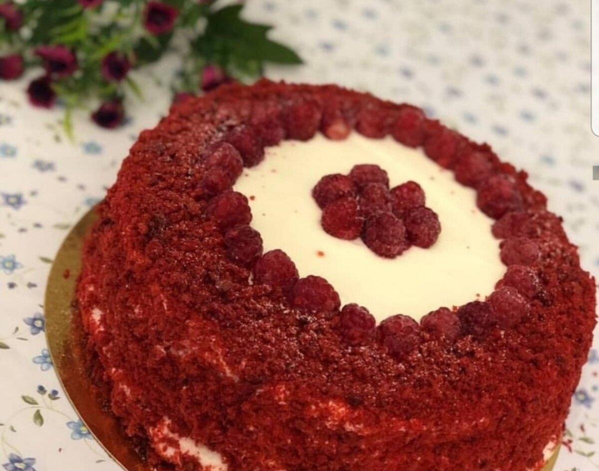 Торт из овсяного печенья