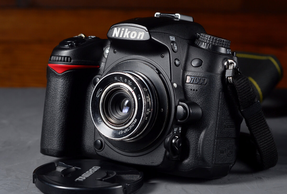 Nikon D7000+Индустар-69