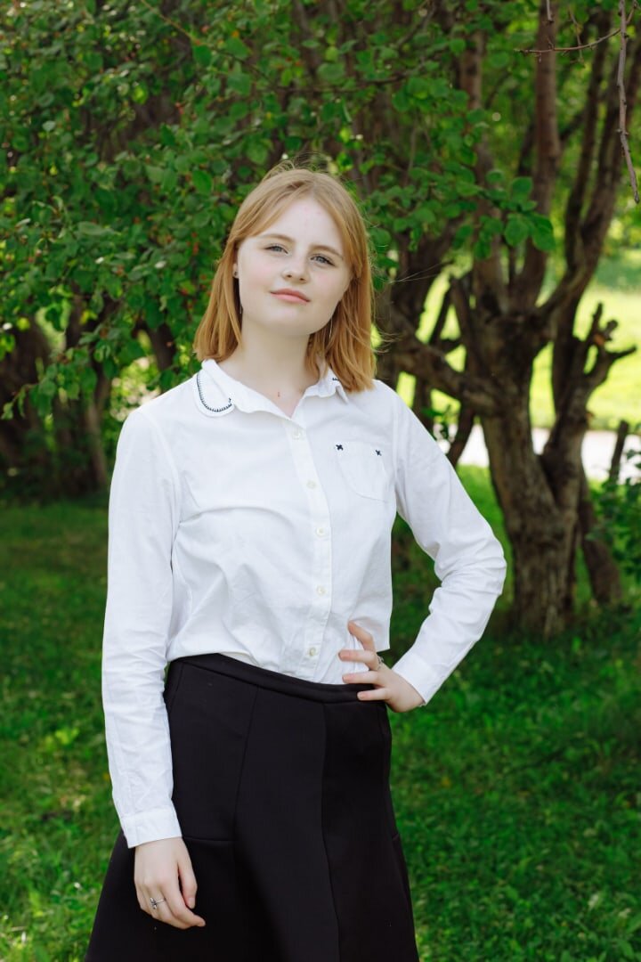 Никанович Ульяна, участница социально-культурного проекта "Королева выпускного бала" (Ачинск, 2021 год)