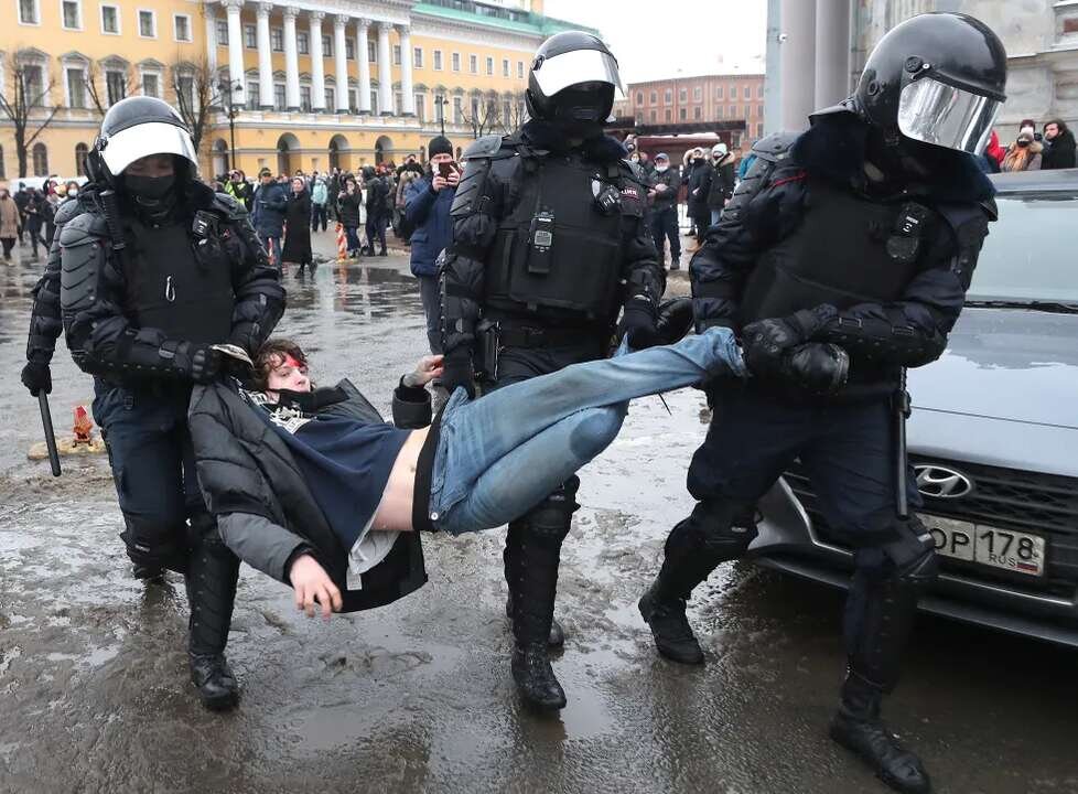 Арест правонарушителей. 