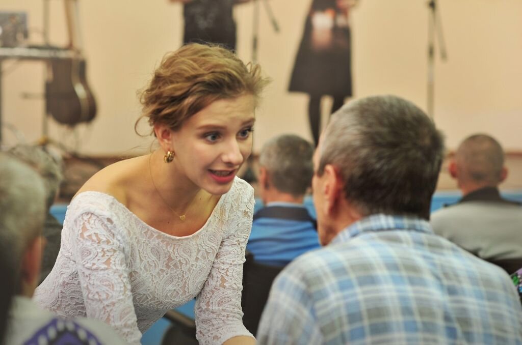 Лиза Арзамасова, попечитель фонда "Старость в радость"