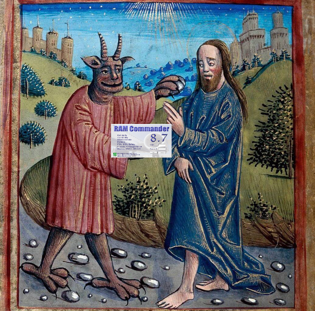 Дьявол открывает новому пользователю тайны RAMC 8.7. Холст, масло